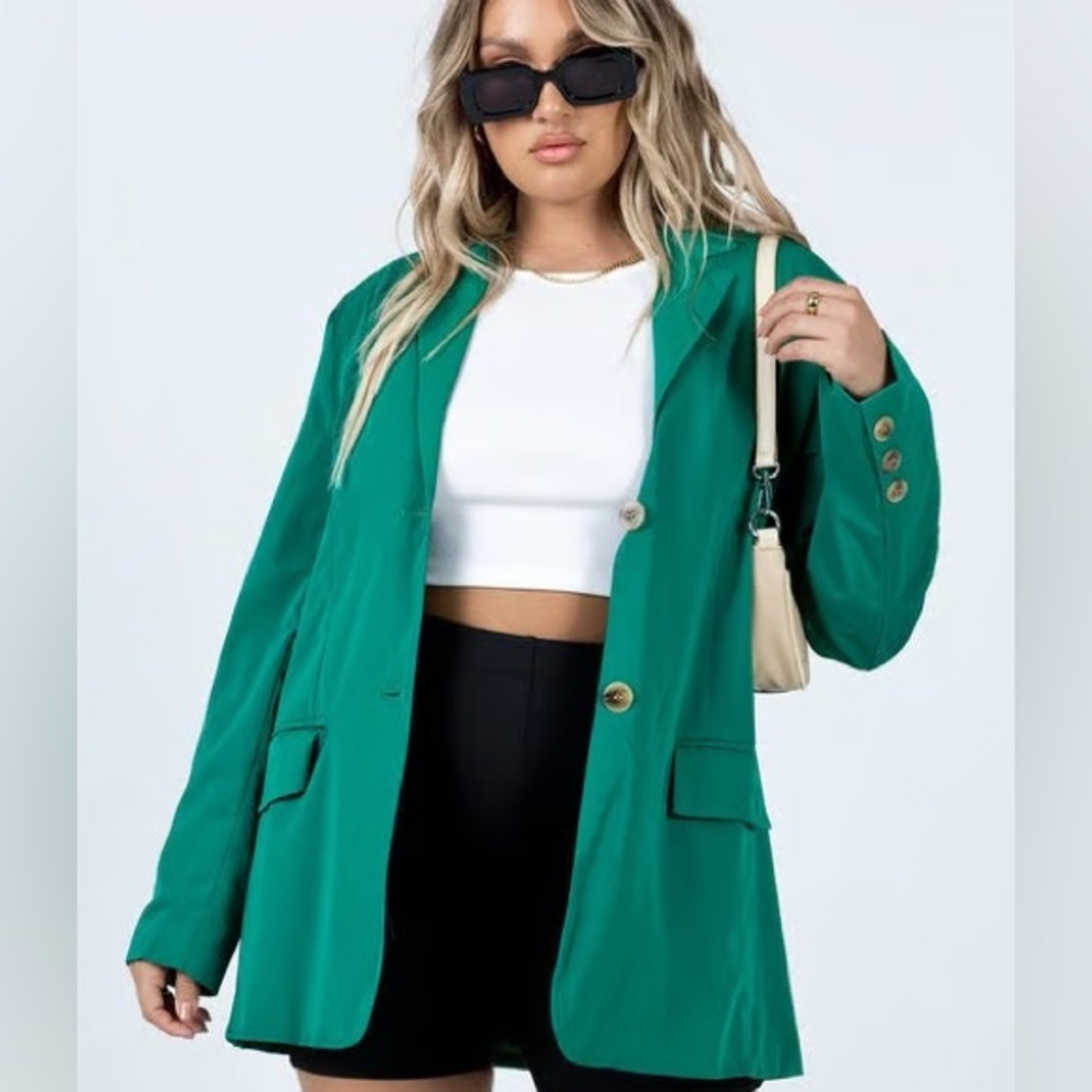 Princess polly green blazer